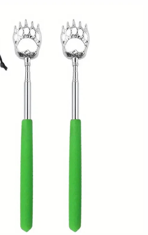 BEAR CLAW BACK SCRATCHER METAL EXTENDING EXTENDABLE MASSAGER PORTABLE TELESCOPIC