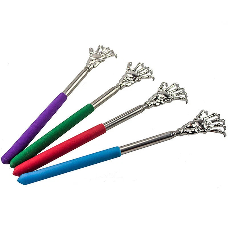 Back Scratcher Telescopic steak Backscratcher Massager Kit Back ScraperB~'