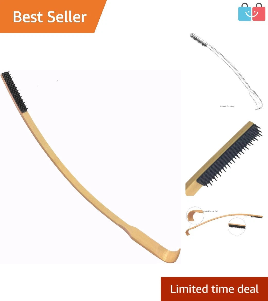 Lightweight Bamboo Back Scratcher - Versatile Intensity for Custom Itch Relief