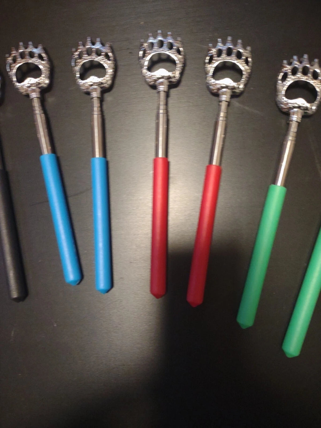 4 Family Pack Telescopic Metal Extendable Back Scratchers Shipping From USA.