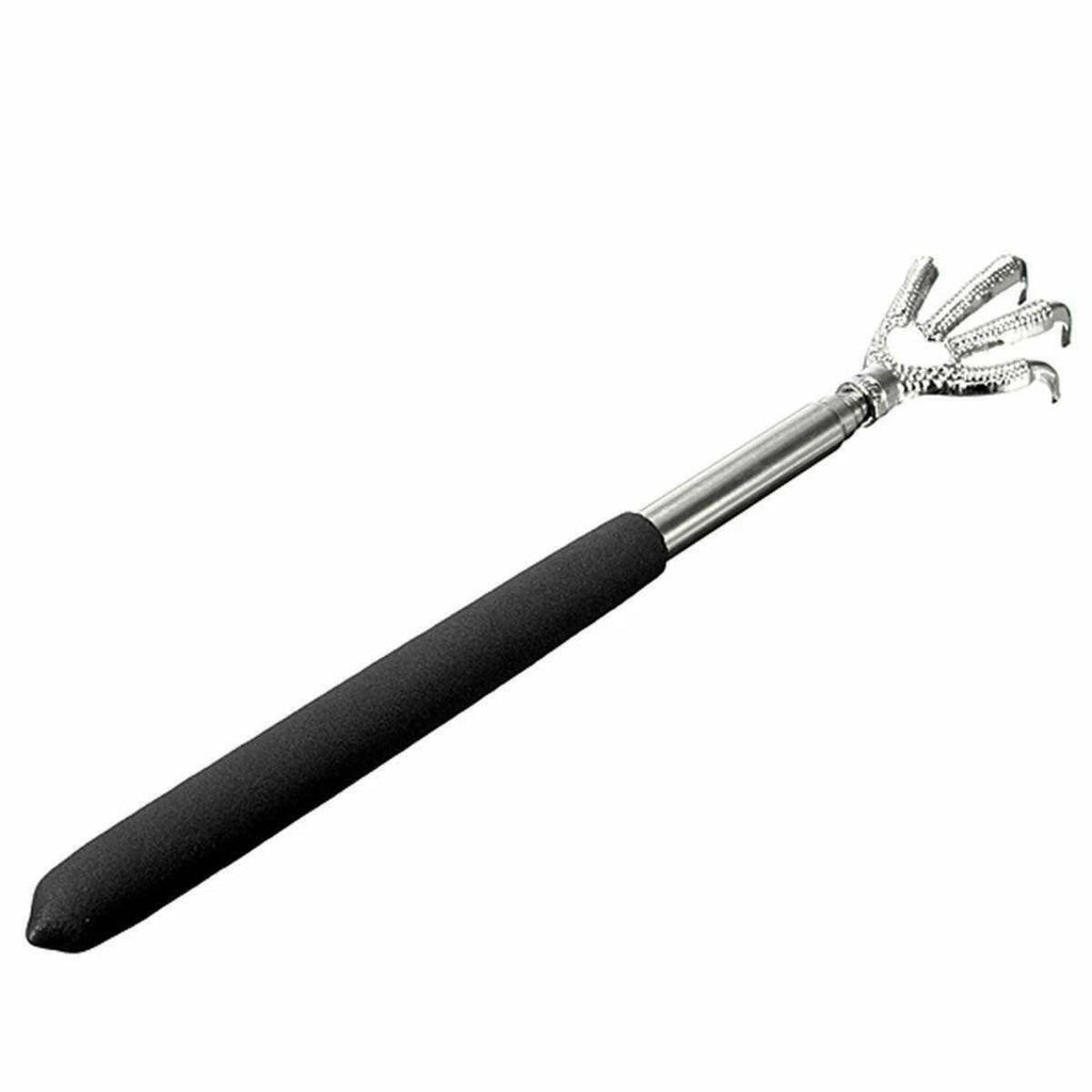 Eagle Claw Back Scratcher Metal Extend Extendable Massager Portable Telescopic