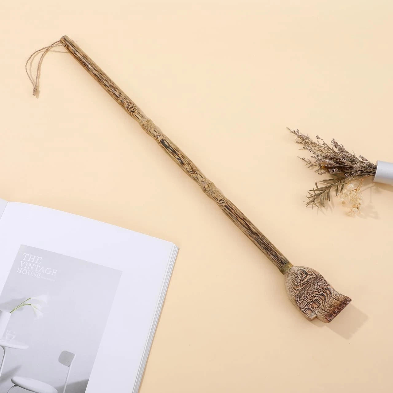1Pcs Wood Back Scratcher Traditional Wooden Back Scratcher for Men