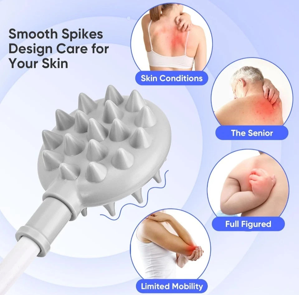 Curved Back Scratcher for Senior Older Women Men, No Arm Lifting Effortless...