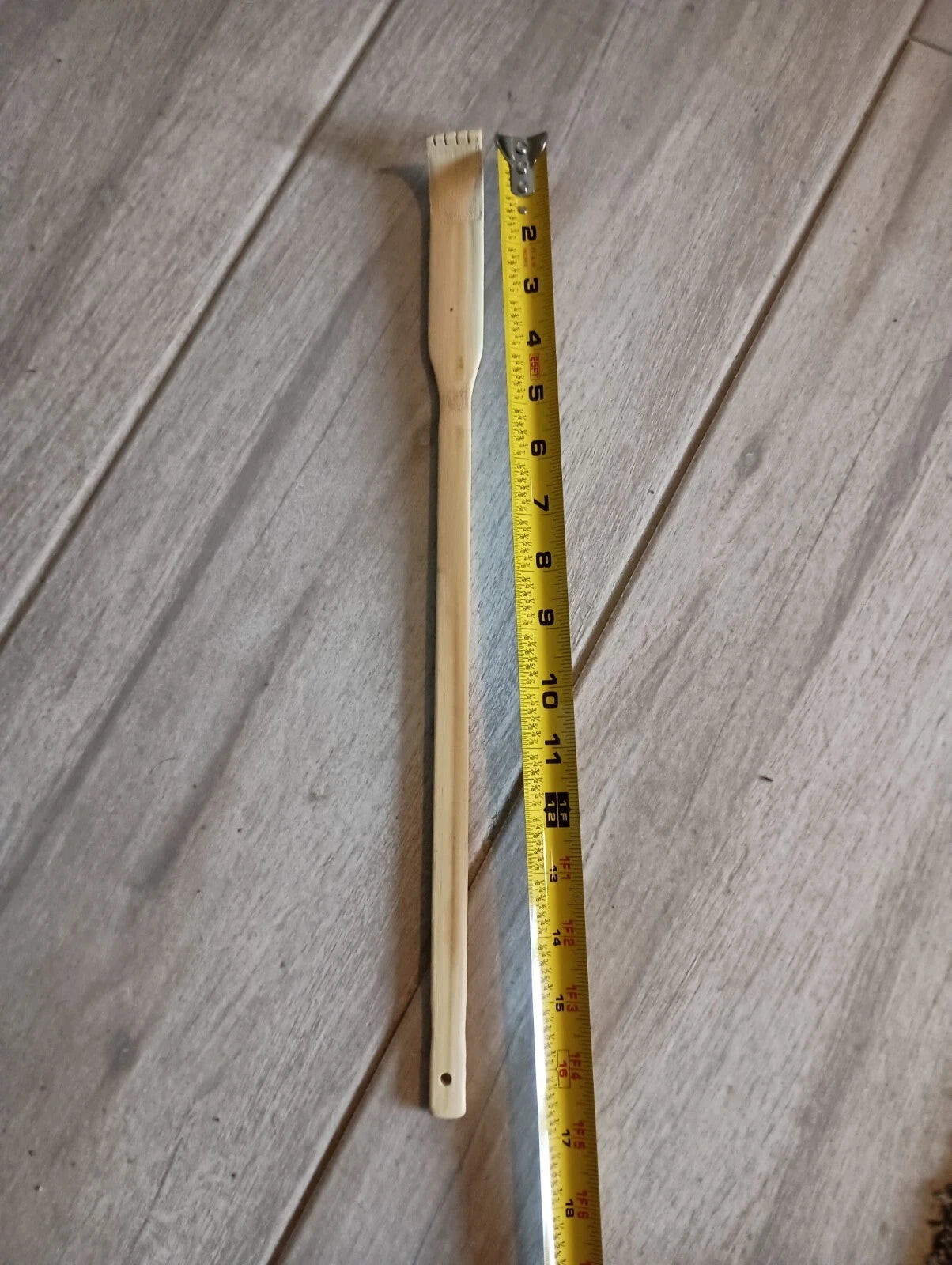 NEW Bamboo Therapeutic Back Scratcher Long Reach wood wooden USA