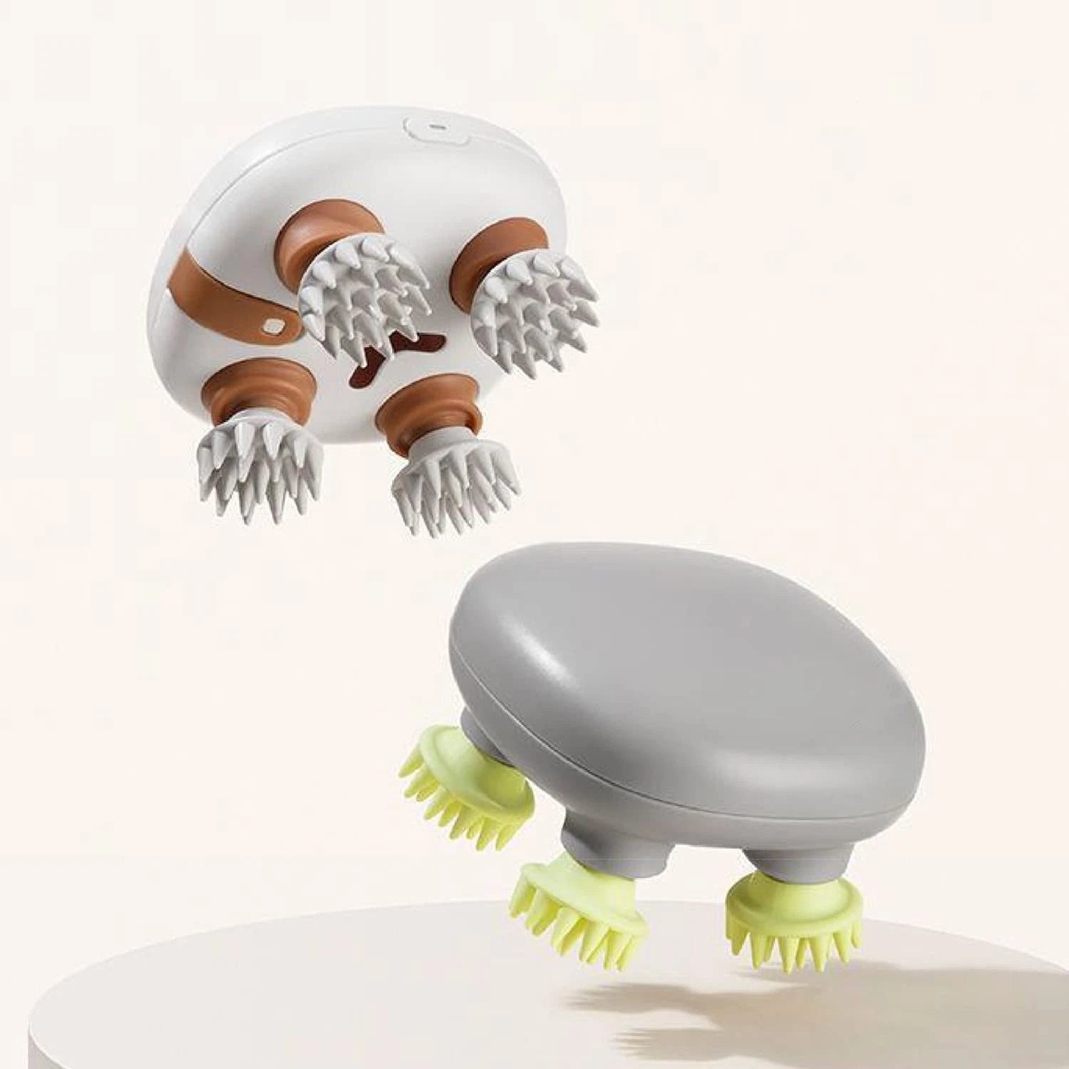 Electric Scalp Massager,Head Scratcher Mimics Four-Finger Kneading Massage,Re...