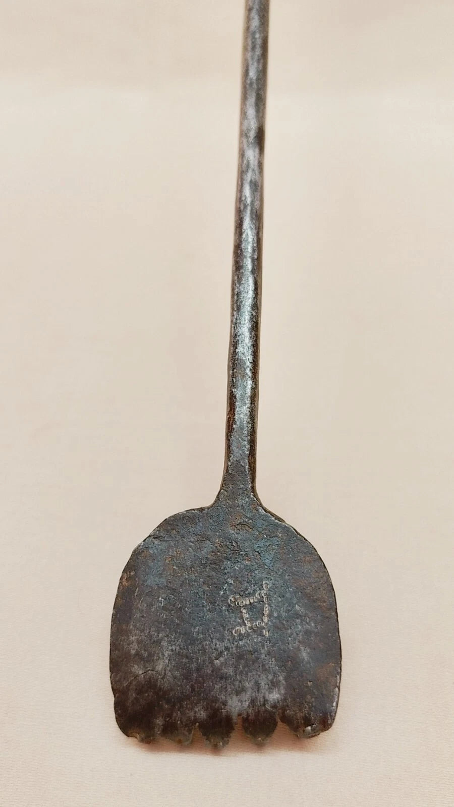 Rare Vintage Iron Back Scratcher Collectible.