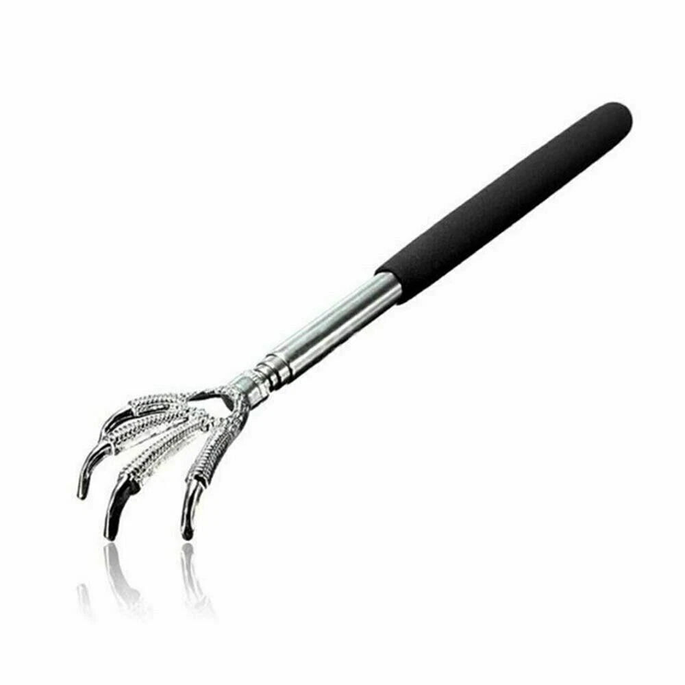Back Scratcher Telescopic Eagle Claw Metal Extendable Back Massager Portable