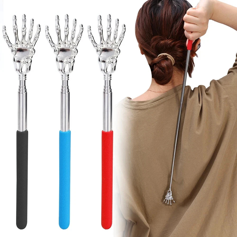 eagle Claw Back Scratcher Stainless Steel Extendable Extending Scratcher from UK