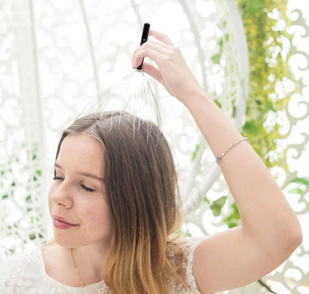 36 Fingers Head Massager Scalp Massager Head Scratcher for Head Body Relax NEW
