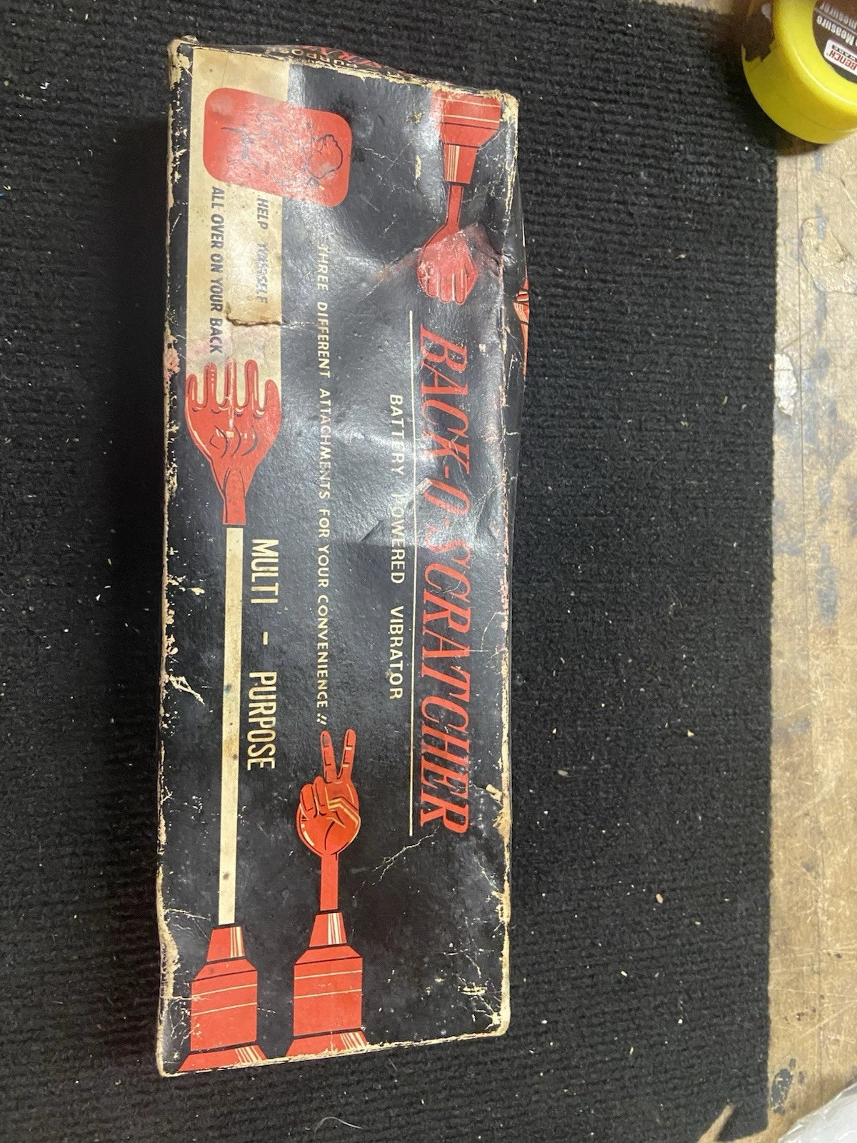 Vintage Back-O-Scratcher Battery Powered Vibrator