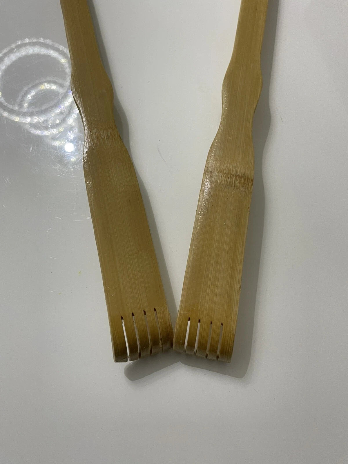 3 PCS Natural Bamboo Back Scratcher Long Reach Pick Itch Relief Tool Portable US