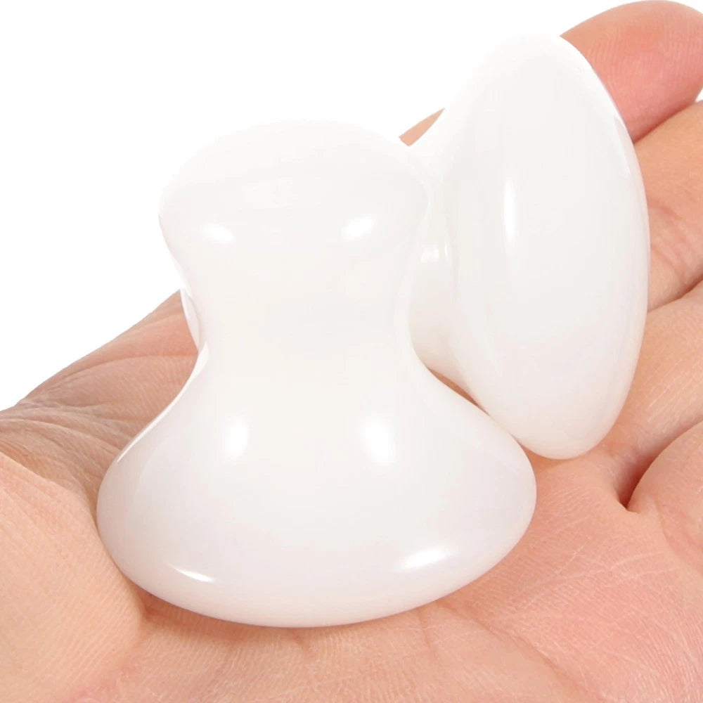 2 Pcs Scraping Massage Stone Body Shaping Massager Scratcher for Women