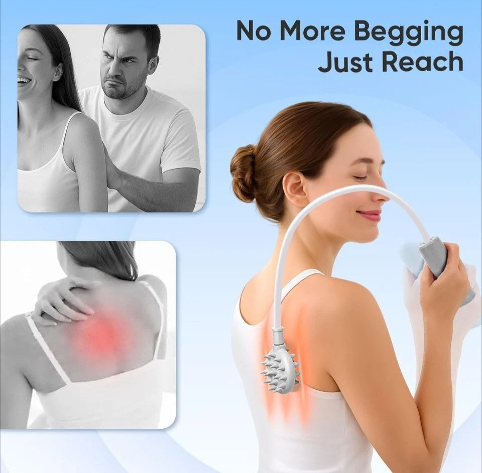 Curved Back Scratcher for Senior Older Women Men, No Arm Lifting Effortless...