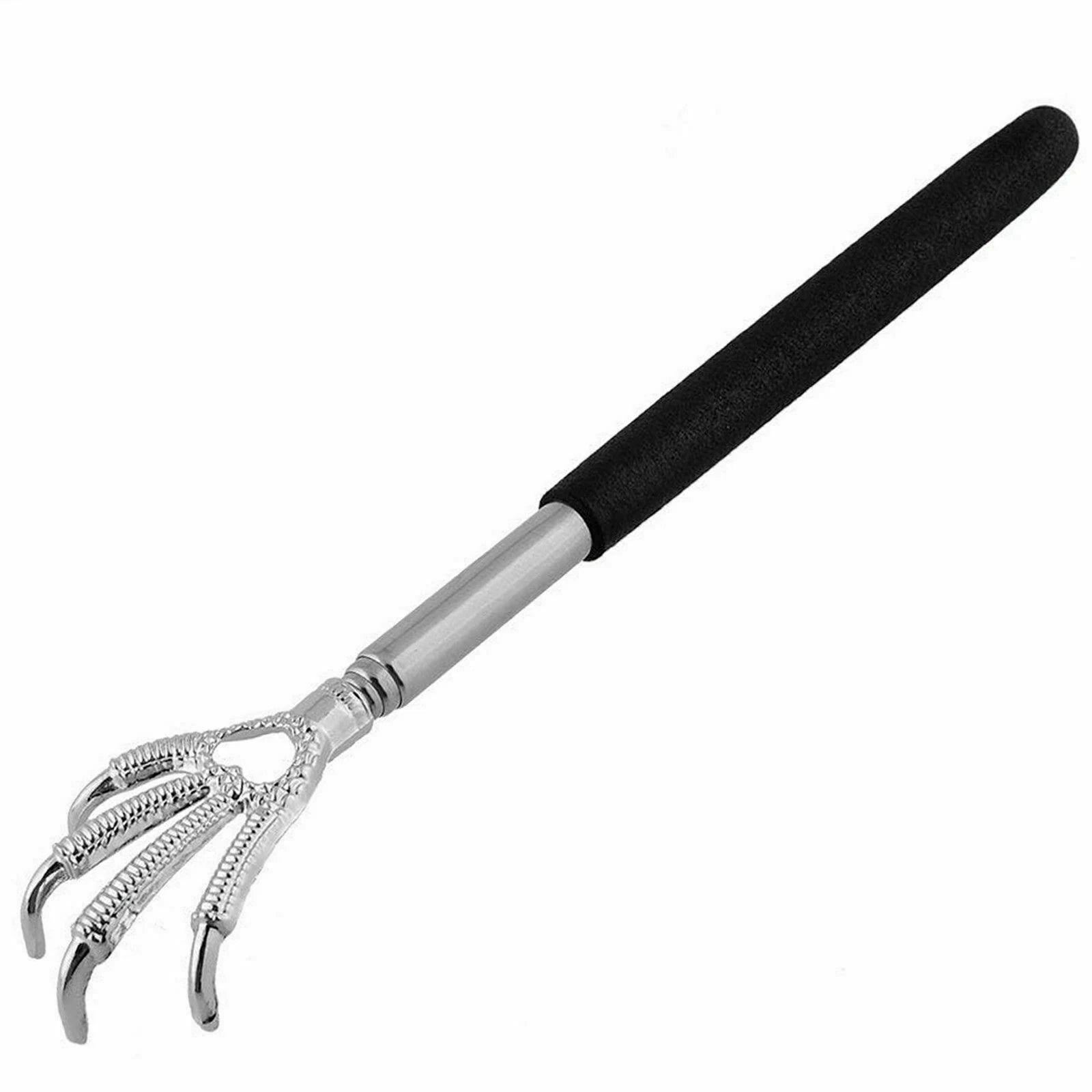 Back Scratcher Telescopic Eagle Claw Metal Extendable Back Massager Portable