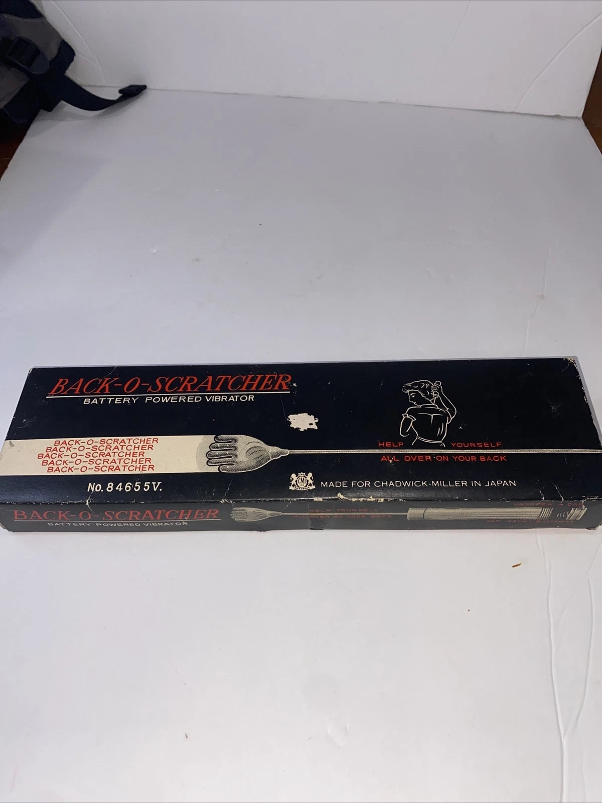 vintage back -o - scratcher battery powered vibrator/ Chadwick Japan