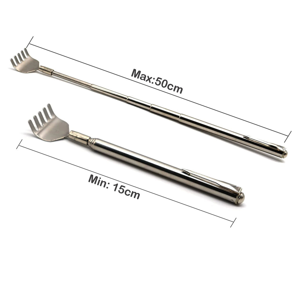 Back Scratcher Telescopic Scratchers Stainless Steel Back Scratchers Extendab...