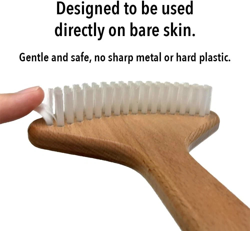 Back Scratcher, the Original Brush Skin Stimulator for Itch Relief and Pleasu...