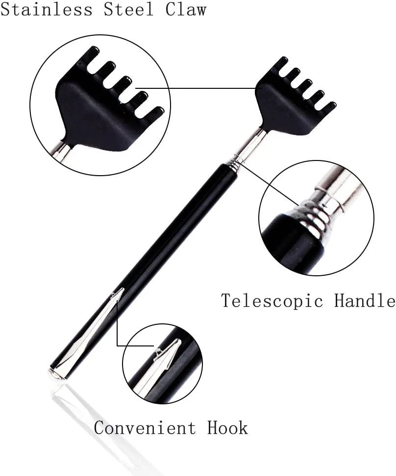 Portable Extendable Back Scratcher,  Telescoping Scratcher Tetractable Bear Claw