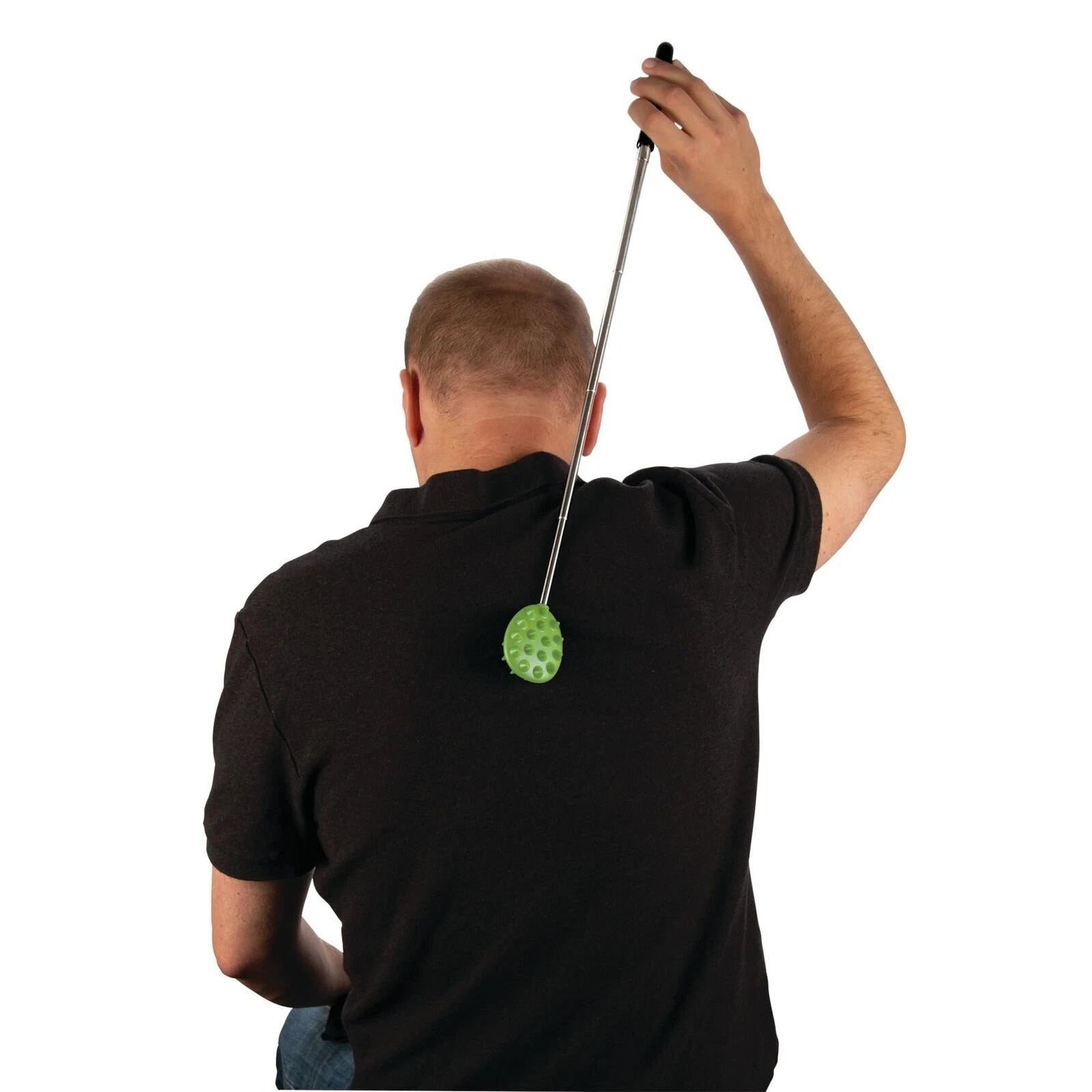 Performance Tool W9215 Spiny Back Scratcher Extendable 8-26In Stainless Steel