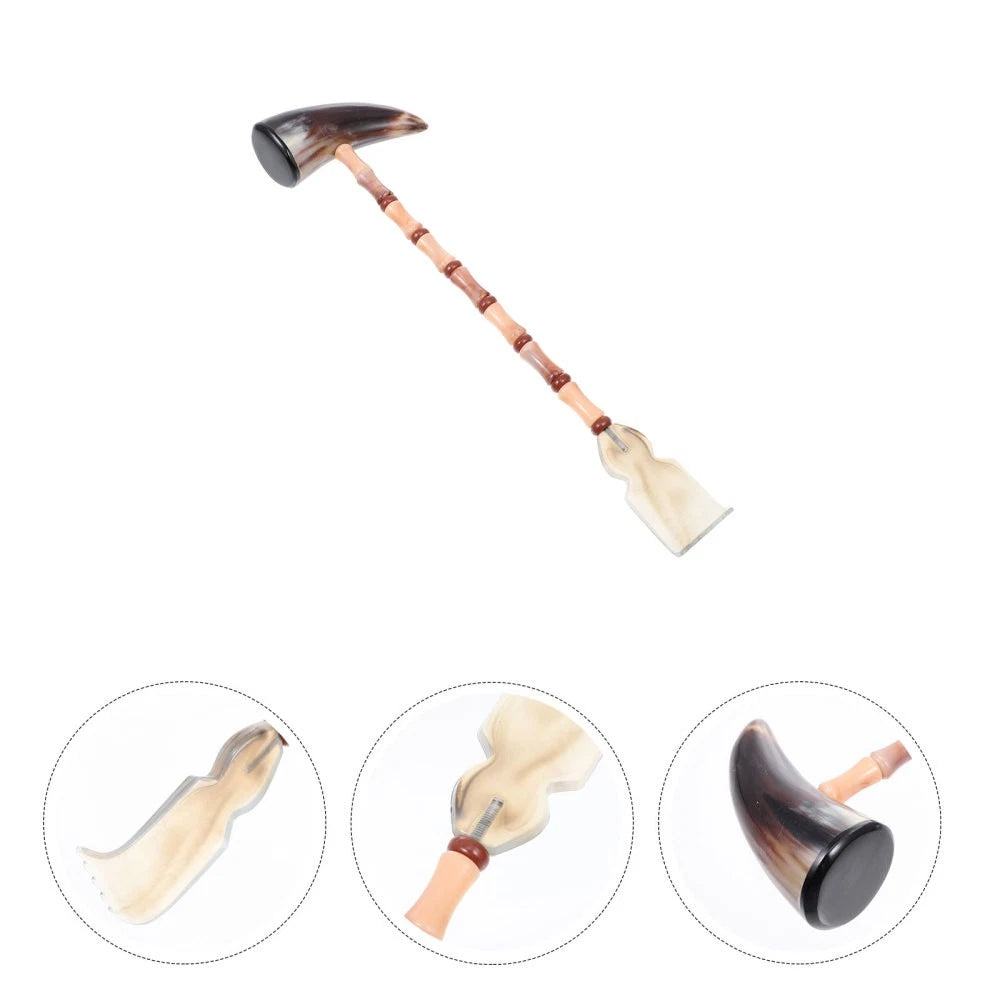 Itchy Horns Neck Massager Extendable Back Scratcher Portable Body