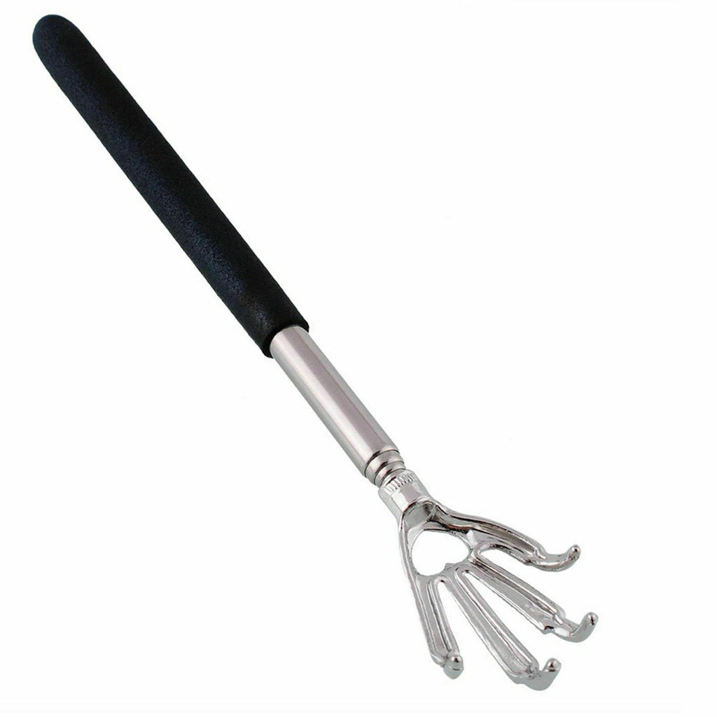 Eagle Claw Back Scratcher Metal Extend Extendable Massager Portable Telescopic