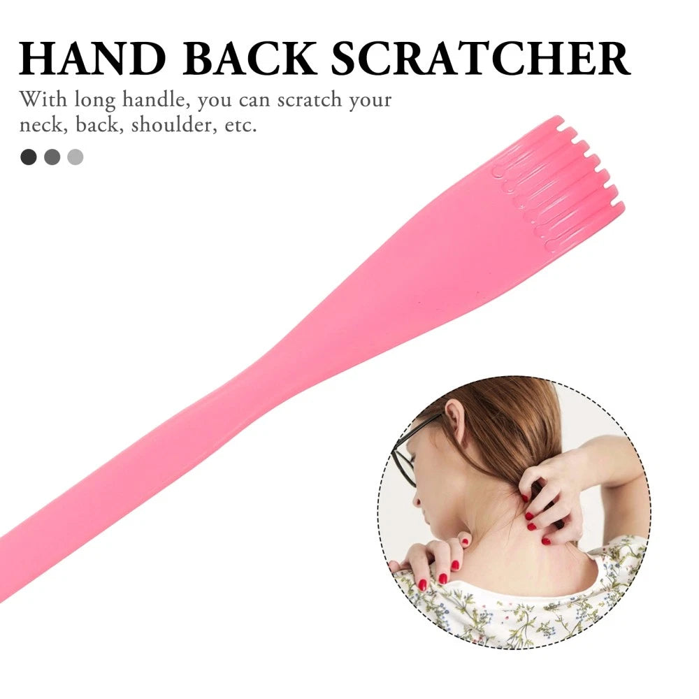 2 Pcs Itch Rake Massager Travel Telescopic Back Scratcher Hand Long