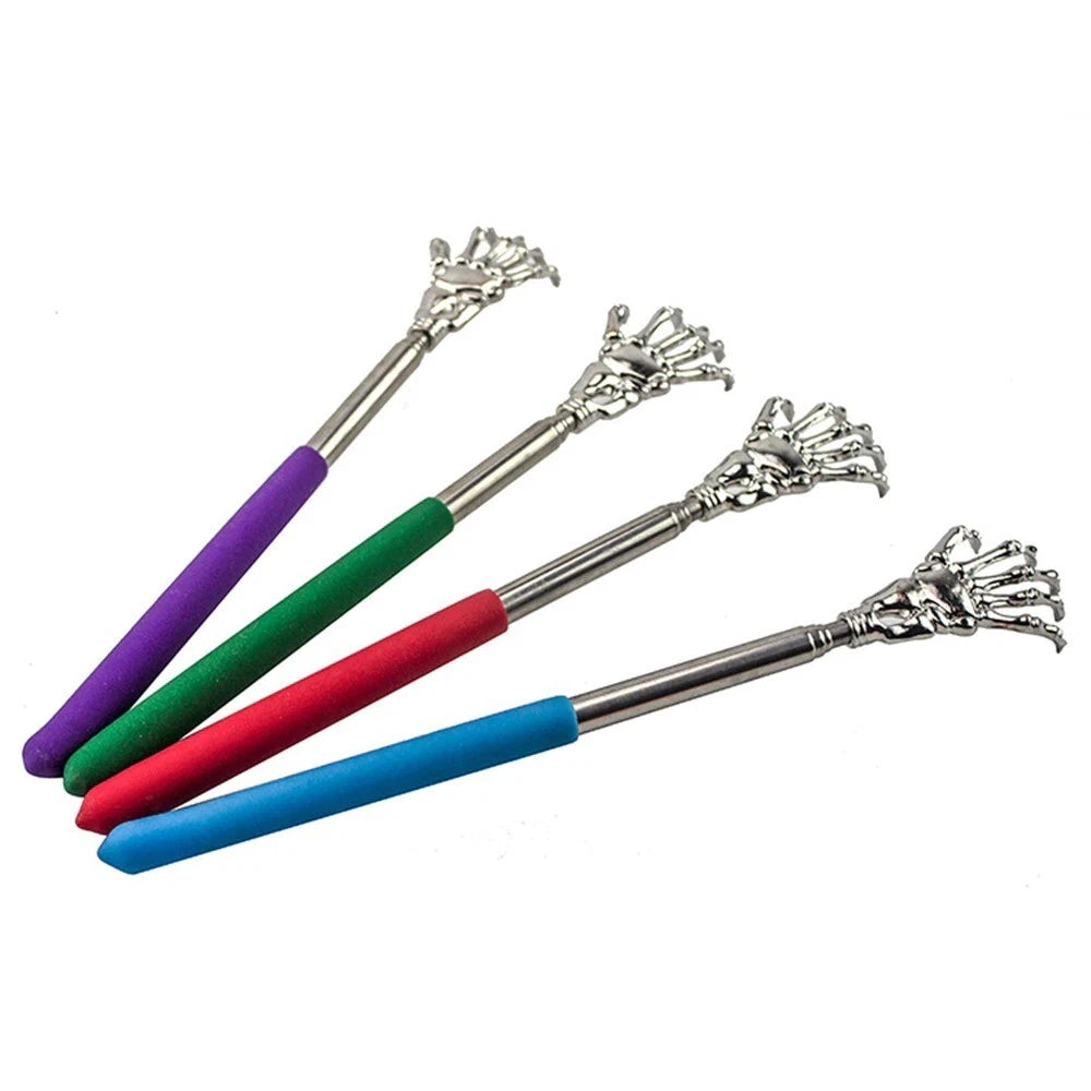Tool Stick Scraping Back Telescopic Scratching Back Massager Kit Body Scraper