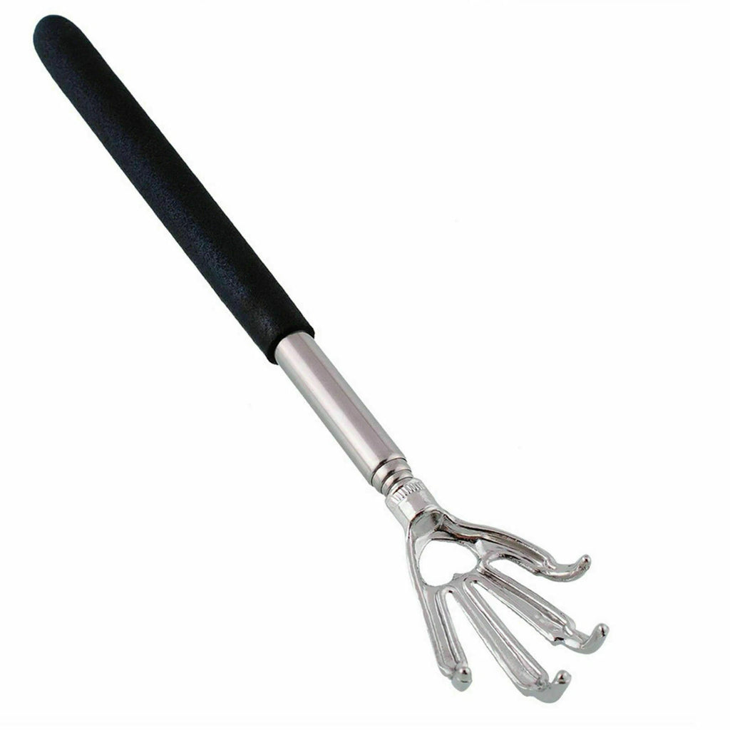 Back Scratcher Telescopic Eagle Claw Metal Extendable Back Massager Portable