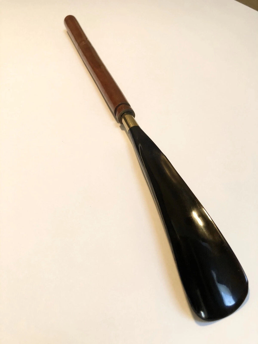 Long Back Scratcher and Shoe Horn 16 Inches Hand Carved Wood
