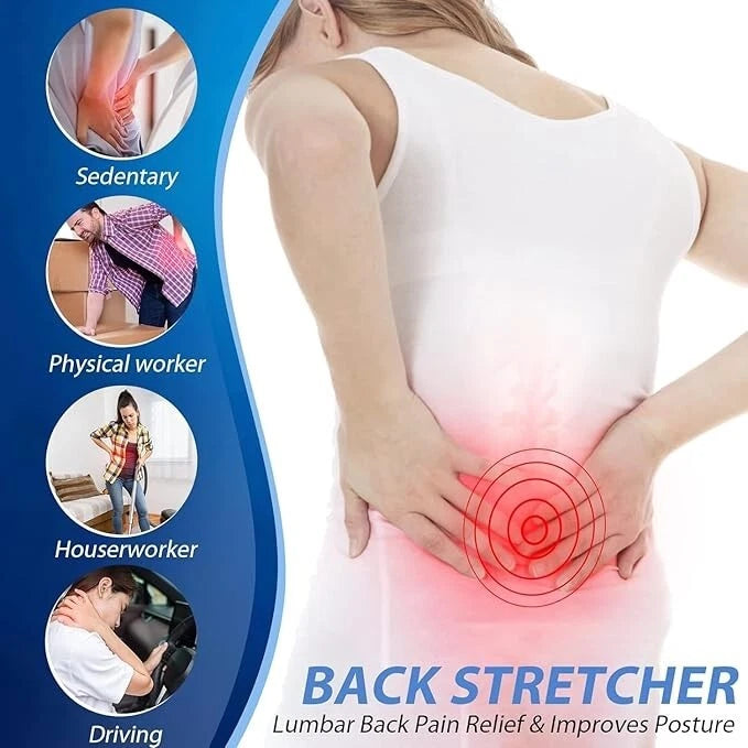 Back Stretcher for Lower Back Pain Relief PACK OF 2