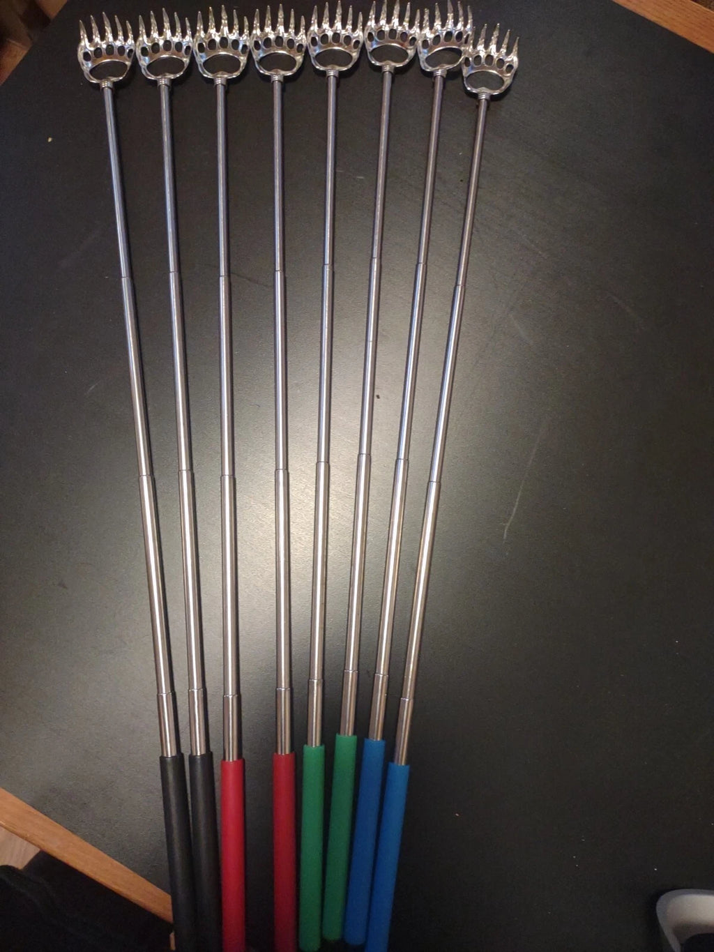 4 Family Pack Telescopic Metal Extendable Back Scratchers Shipping From USA.
