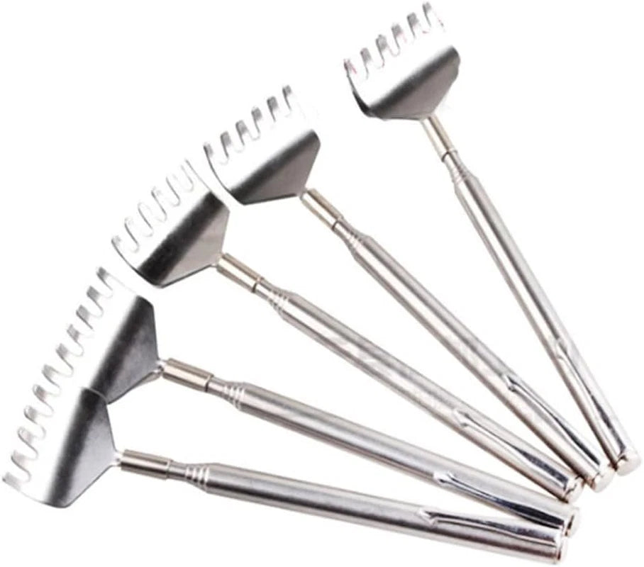 BEAR CLAW / RAKE BACK SCRATCHER Metal Extending Massager Telescopic Portable UK