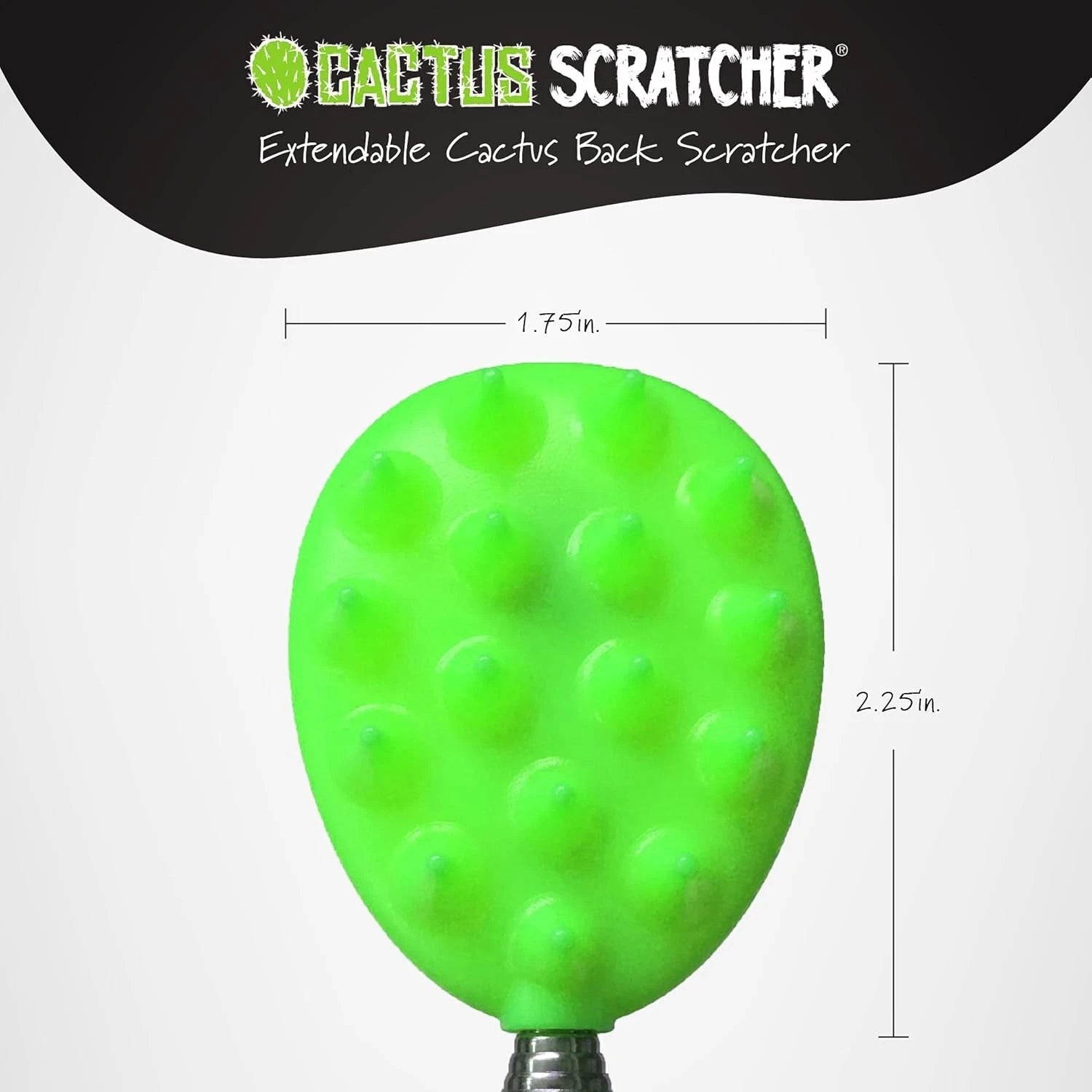 Extendable Back Scratcher 24.5” - Double-Sided Tool for Instant Itch Relief