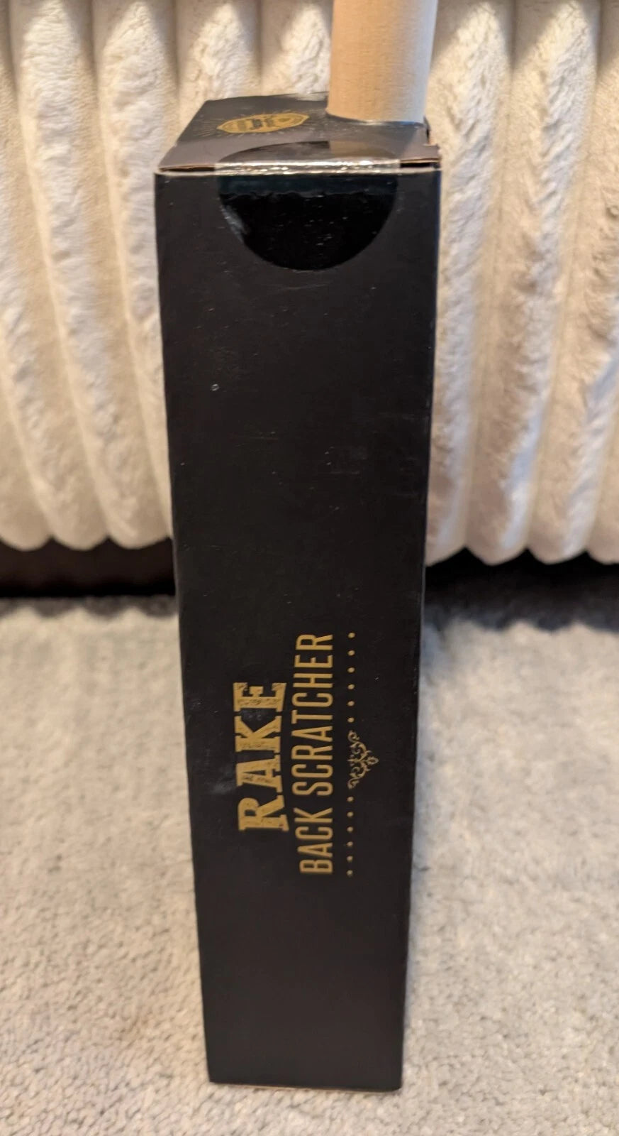 Mini Rake Back Scratcher New In Box Fun Workshop Novelty Gift For Dad, Boss