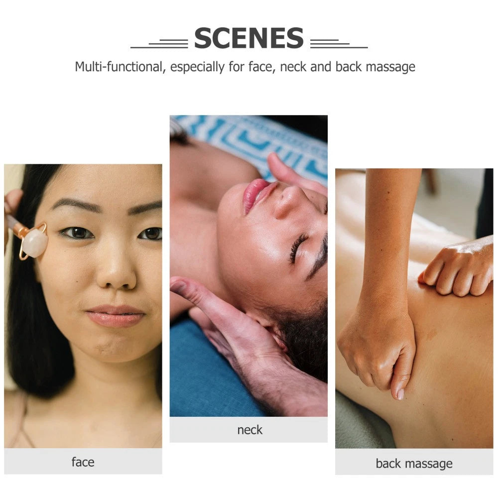 2 Pcs Scraping Massage Stone Body Shaping Massager Scratcher for Women