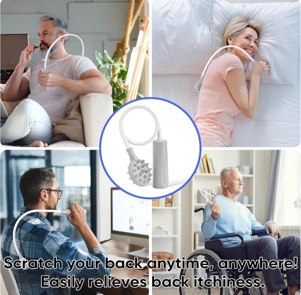 Curved Back Scratcher for Senior Older Women Men, No Arm Lifting Effortless...