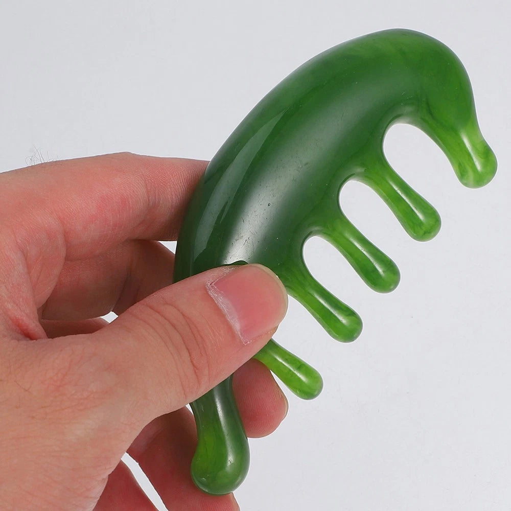 2 Pcs Scalp Massage Comb Head Scratcher Massager Multi-functional