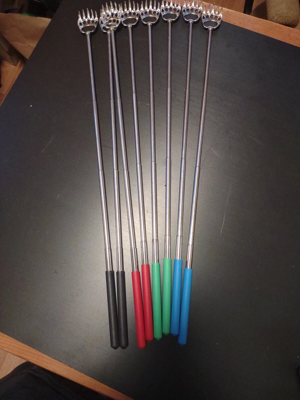 4 Family Pack Telescopic Metal Extendable Back Scratchers Shipping From USA.