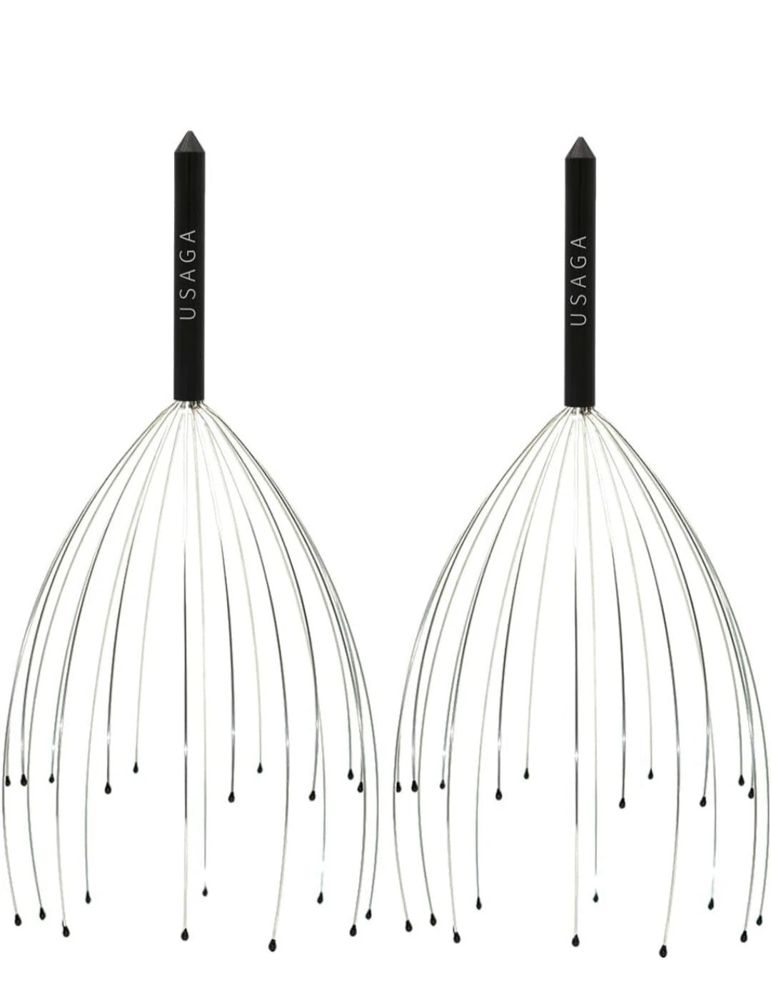 2 Pack Scalp Head Massager with 20 Fingers Scalp Head Scratcher for Hair Stimula