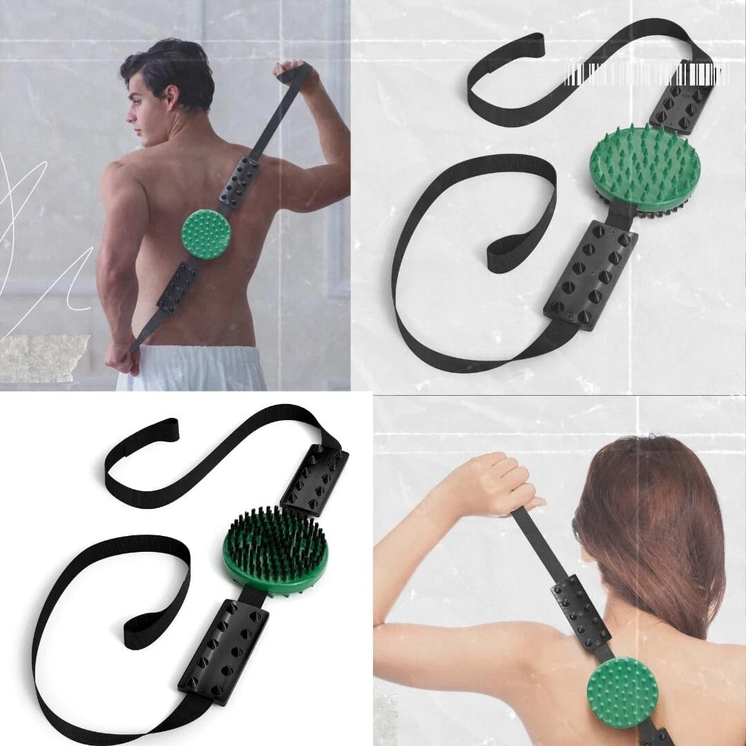Back Scratcher for men with strap Double Sided Great for Mobility Impaired Hard-
