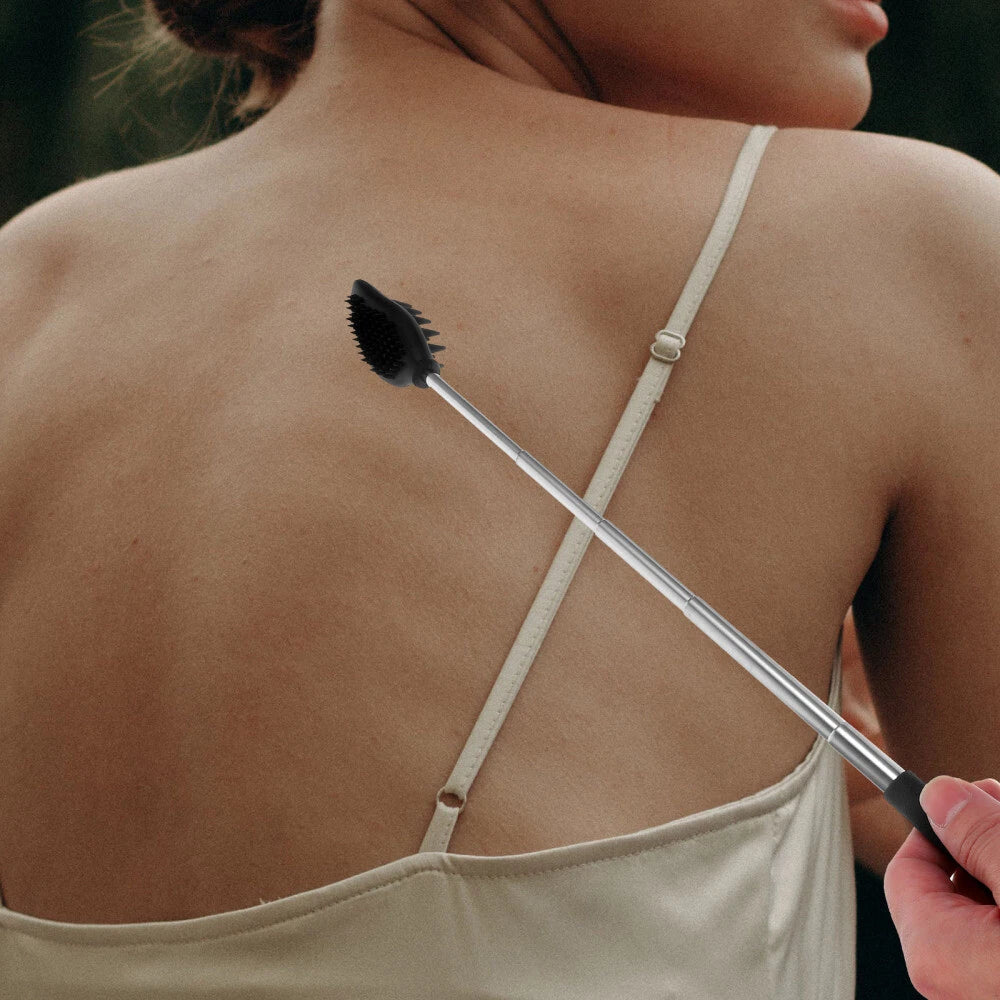Retractable Back Scratcher for Effective Relaxation and Massage-