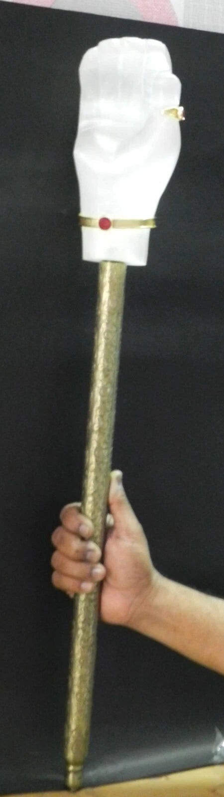 INCREDIBLE RARE JADE STONE BACK SCRATCHER with BRASS STAND 2 SEMI PRESIOUS STONE