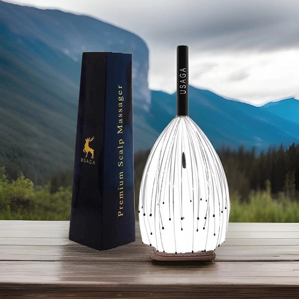 USAGA 36 Fingers Head Massager Scalp Massager Head Scratcher for Head Body Relax