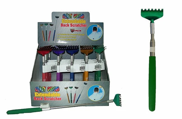 Diamond Visions Crazy Colors Extendable Back Scratcher in Assorted Colors (1