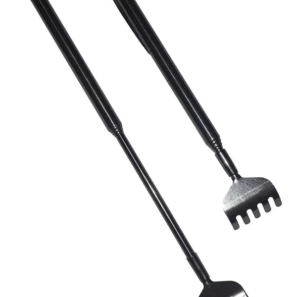 Metal Stainless Steel Back Scratcher! Telescopic Extendable Claw Extender QW US