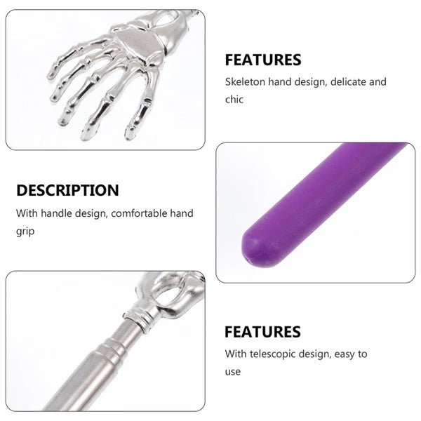 4 Pcs Massage Scratcher Child Back Massager Telescoping Scratching Tool