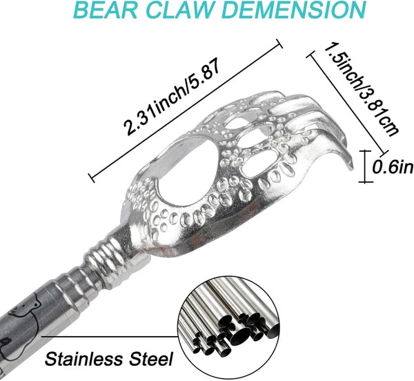 Elegant Bear Claw Back Scratcher - Perfect for Holidays and Special Occasions