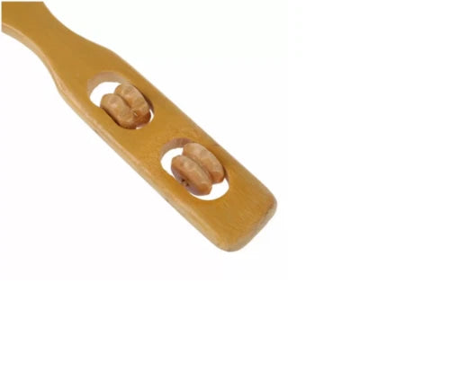 2 x 18" Bamboo Wooden Itch Therapeutic Back Scratcher Massage Rollers US Seller
