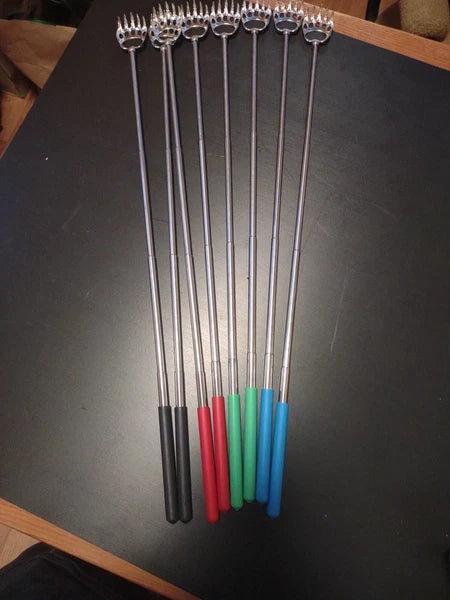 4 Family Pack Telescopic Metal Extendable Back Scratchers Shipping From USA.