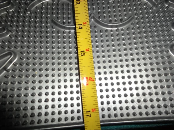 Lot 2 Cat-litter Mat &Self Groom Face Scratcher Wall Corner Massage Brush -gray